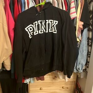 PINK Women’s zip up hoodie